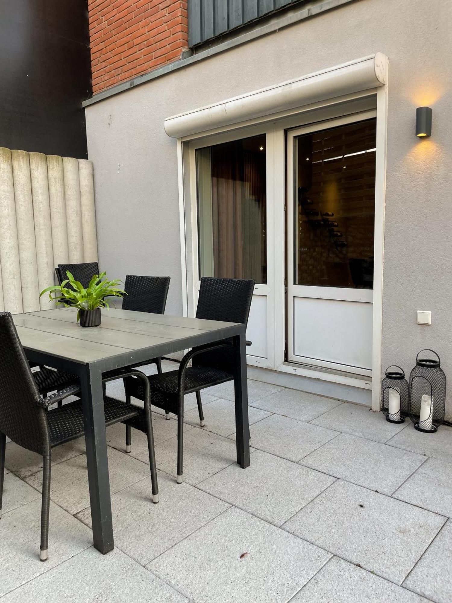 Ny Style Entire Apartment W/Private Cozy Terrace Harrislee Buitenkant foto
